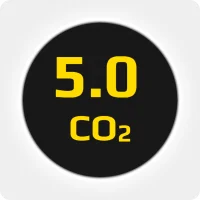 Углекислота (СO2) высокой чистоты 5.0 (99,999%) в баллоне 50л, наполнение 36 кг., соединение G3/4 (DIN 9)