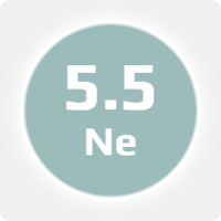 Неон (Ne) 5.5 (99,9995%) в баллоне 10л.